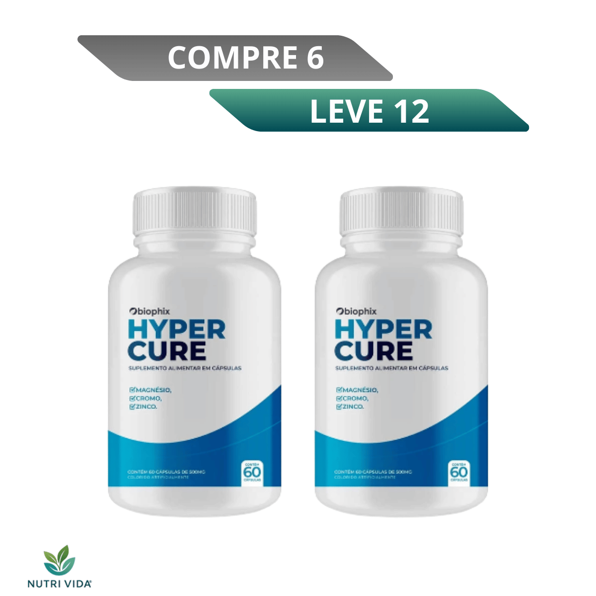 HyperCure 60 Cápsulas - Promoção Oficial