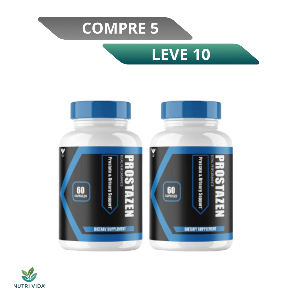 Prostazen 60 Cápsulas – Suporte Para a Saúde da Próstata e Bem-Estar Masculino