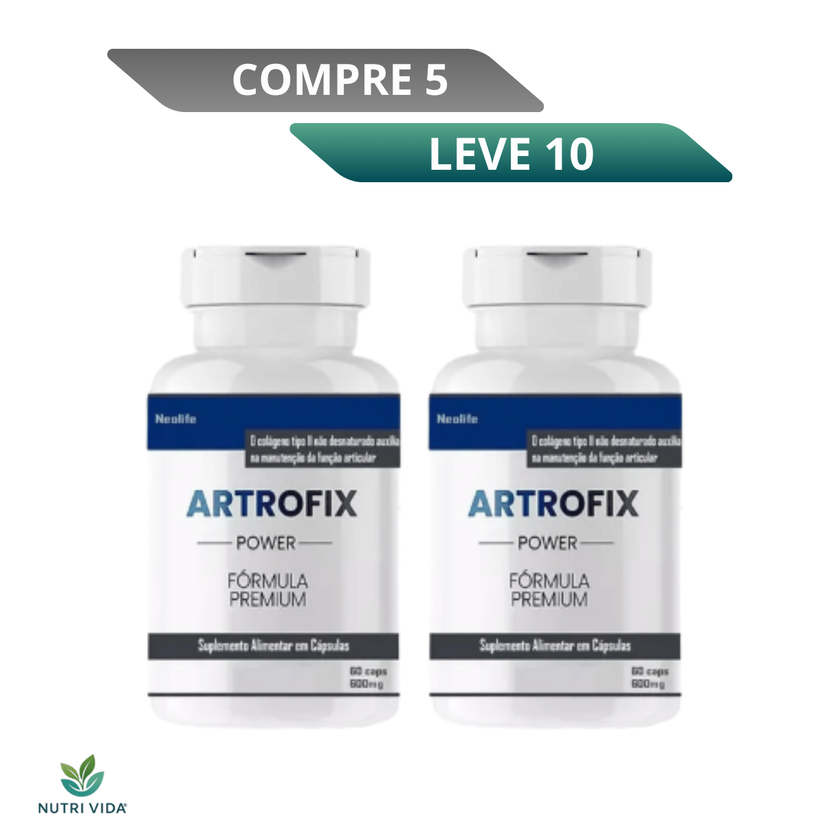 Artrofix Power 120 Cápsulas - Suporte para o Conforto das Articulações