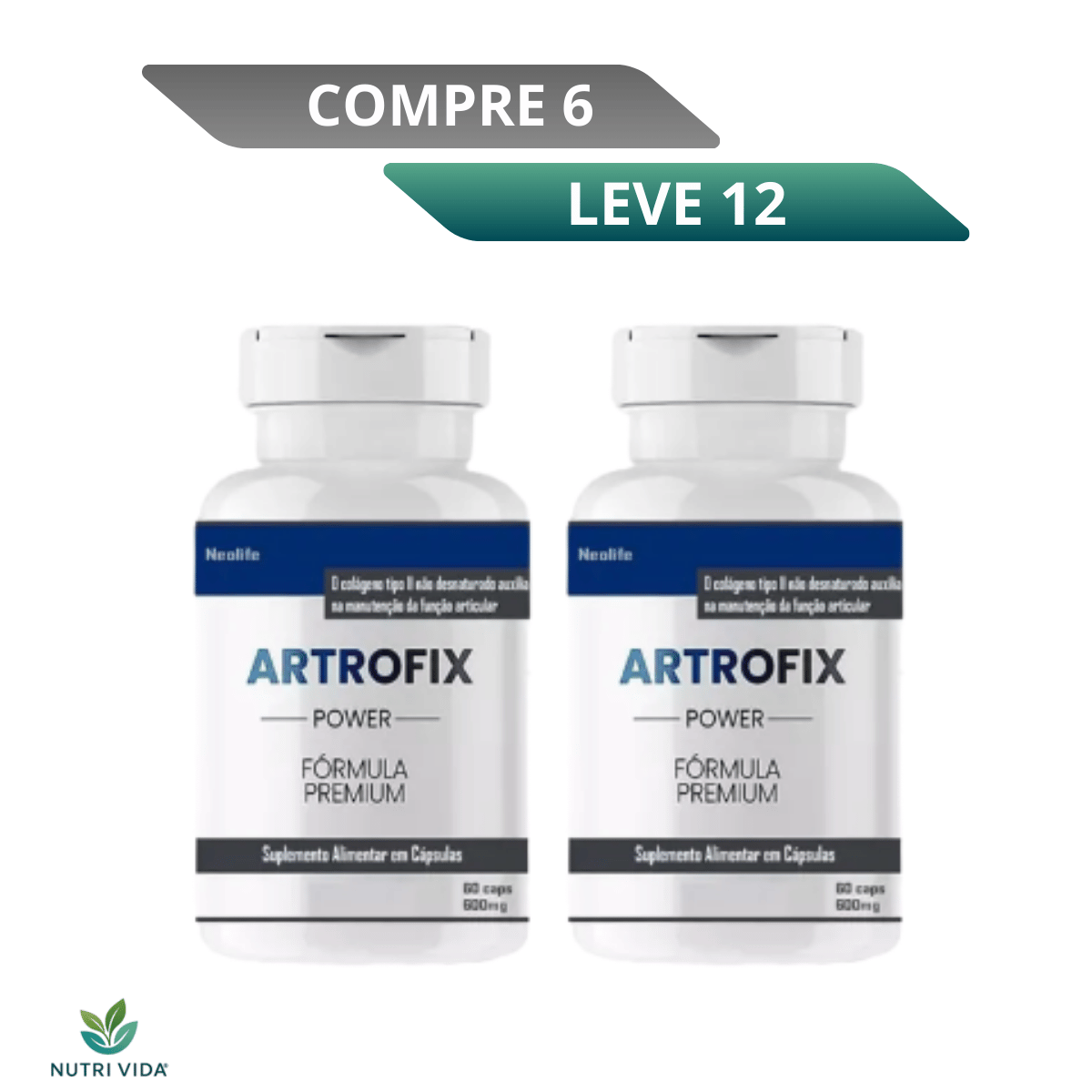 Artrofix Power 120 Cápsulas - Suporte para o Conforto das Articulações