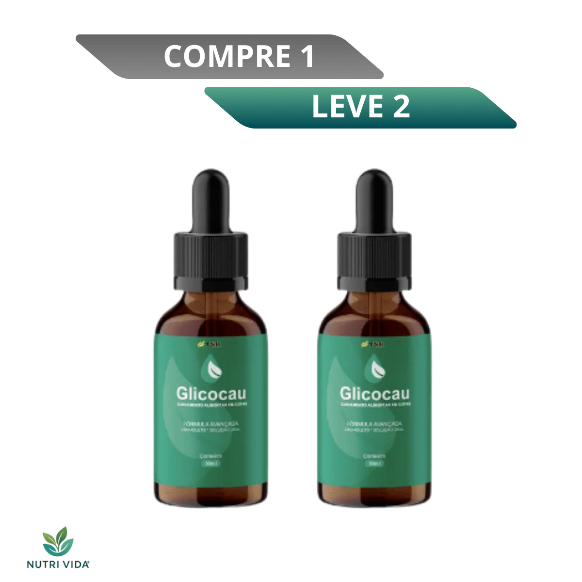 Glicocau 30ml – Suporte Para Bem-Estar e Equilíbrio
