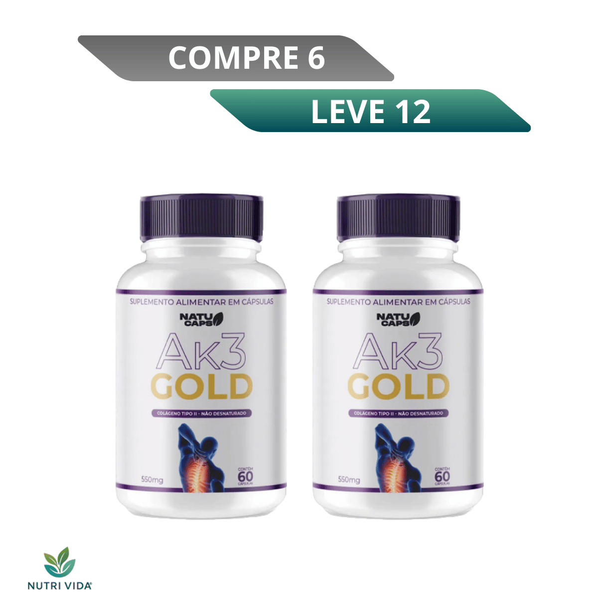 Gold AK3 - Alívio Das Dores e Mais Mobilidade