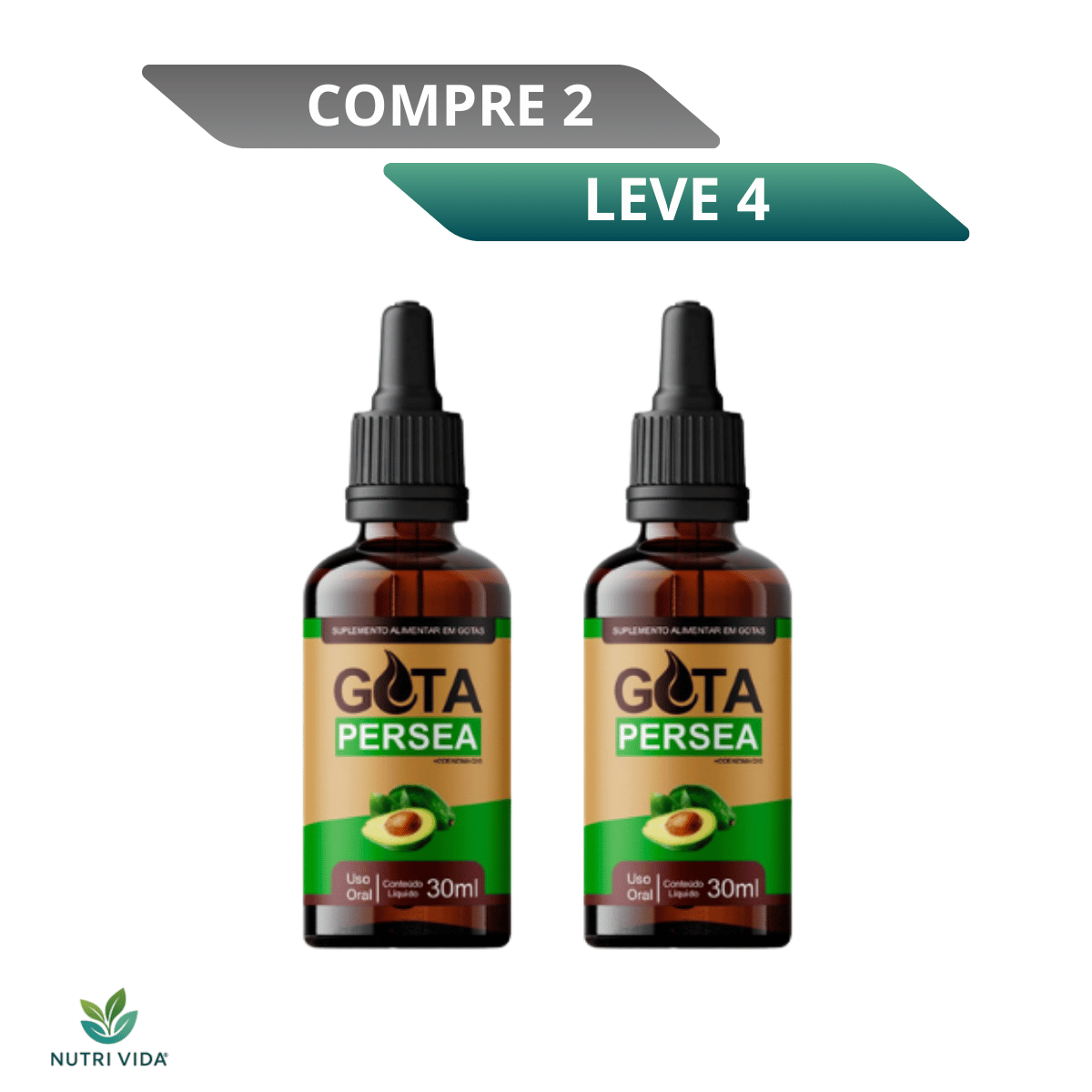 Gota Persea 30ml - Suporte Natural a Glicemia