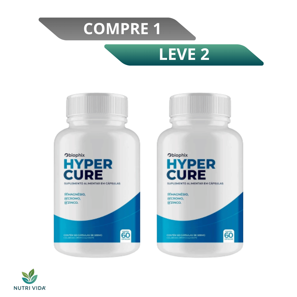 HyperCure 60 Cápsulas - Promoção Oficial