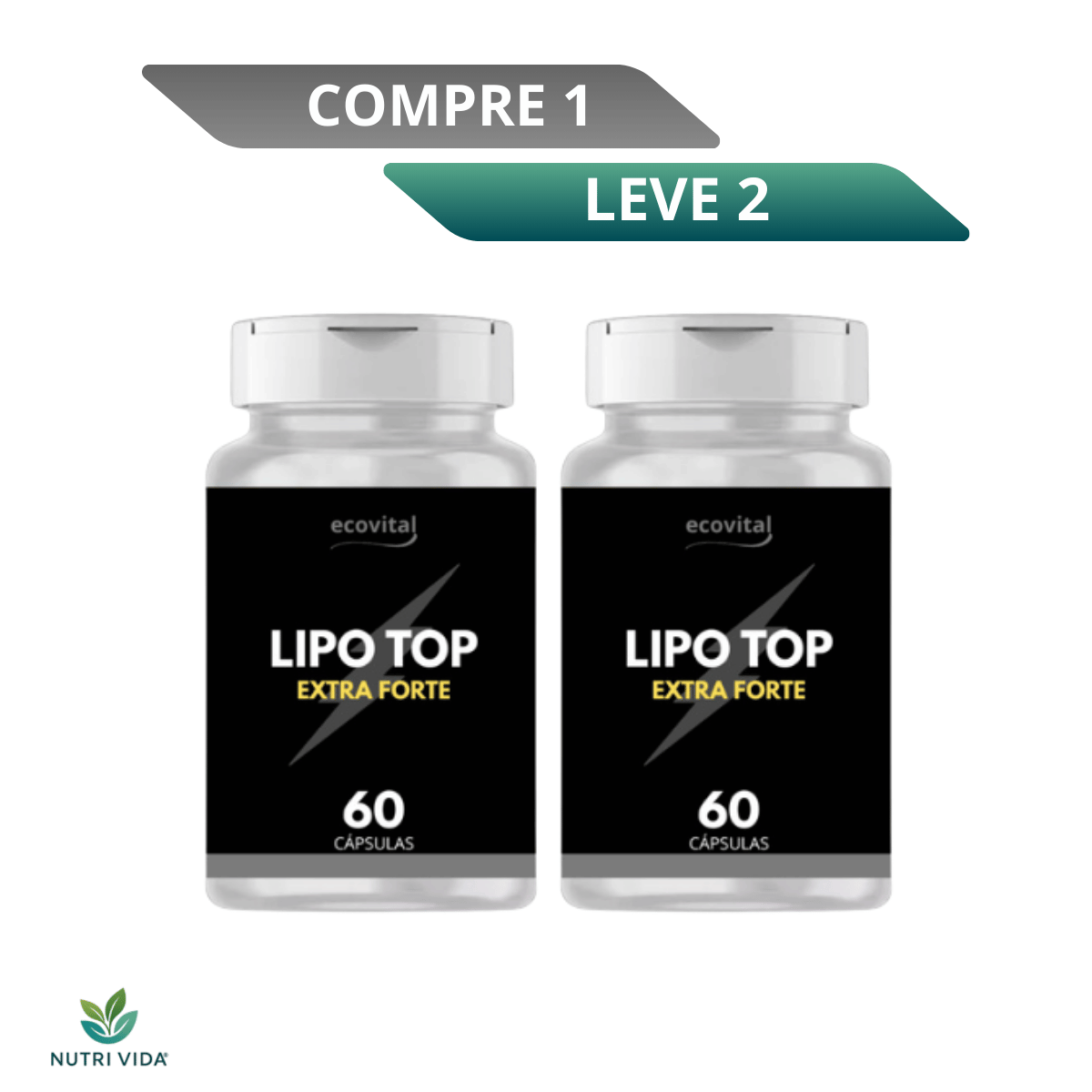 Lipo Top 60 Cápsulas - Suporte para Controle de Apetite e Bem-Estar Diário