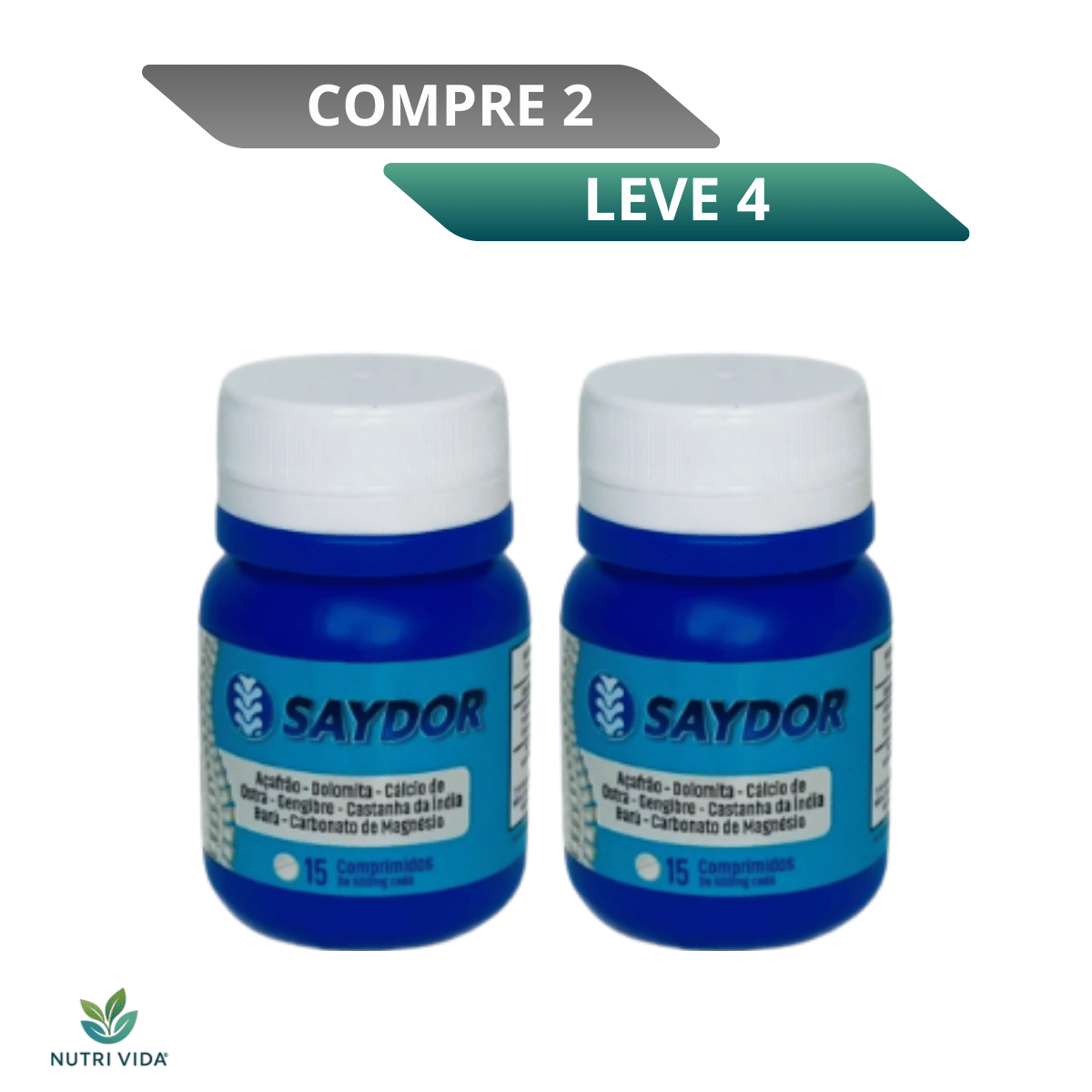 Saydor - Alívio Natural Das Dores - Promoção Oficial